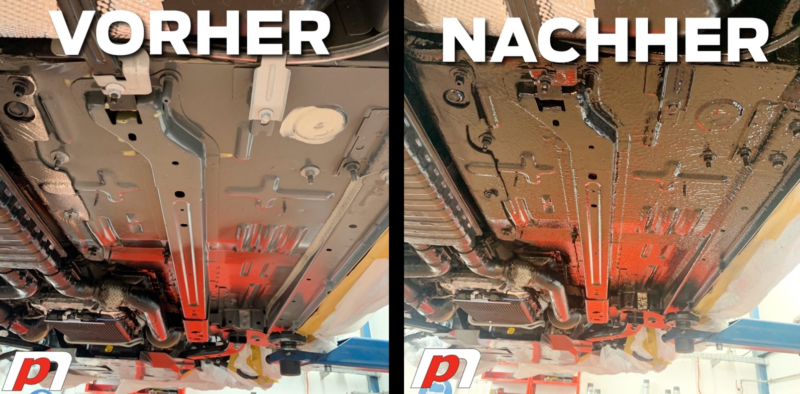 Reihenfolge Vorher und dann Nachher