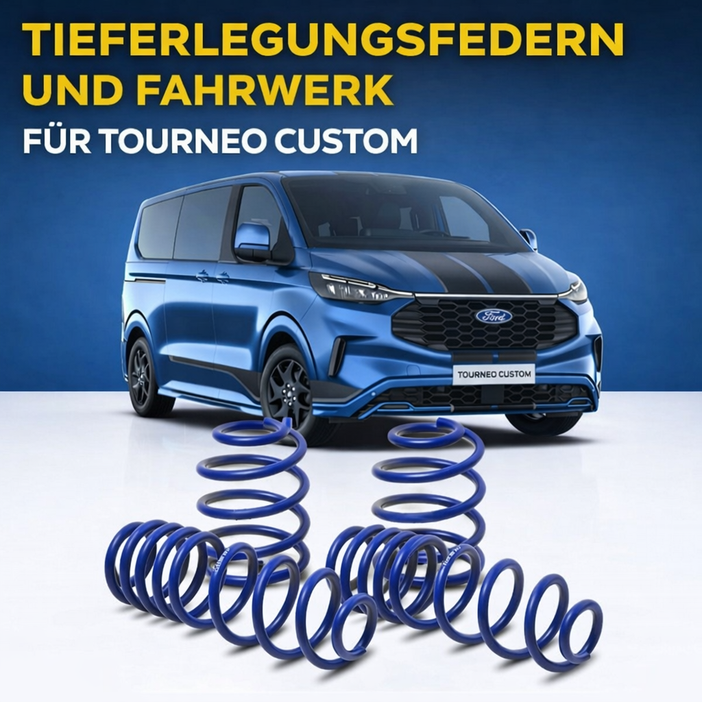 Tieferlegungsfedern für Transit/Tourneo Custom
