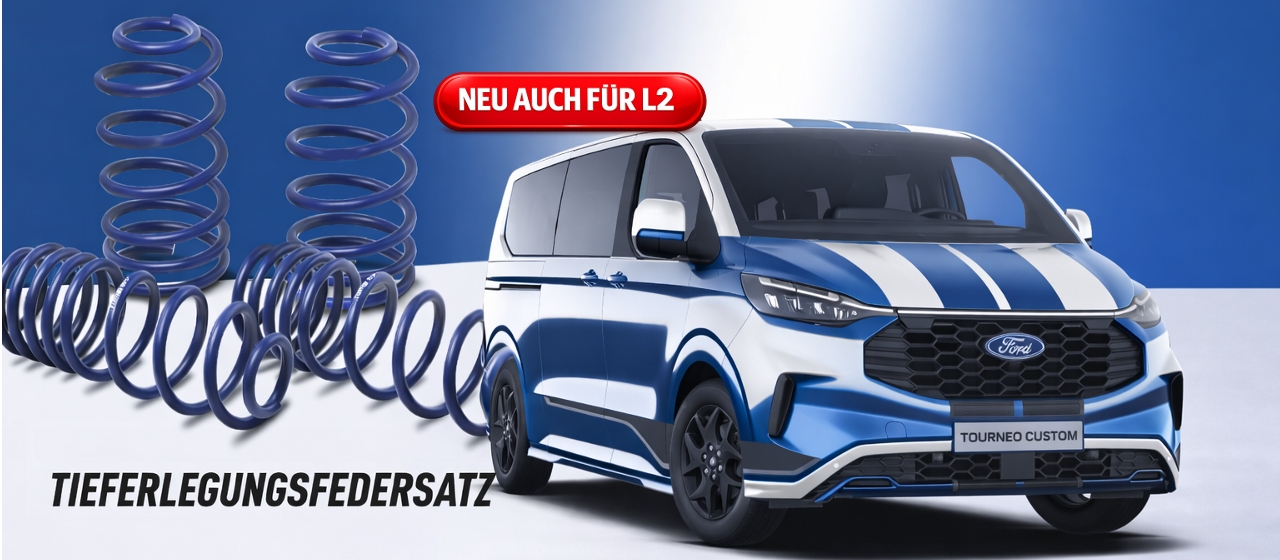 Fahrwerke für Transit/Tourneo Custom ab 2023