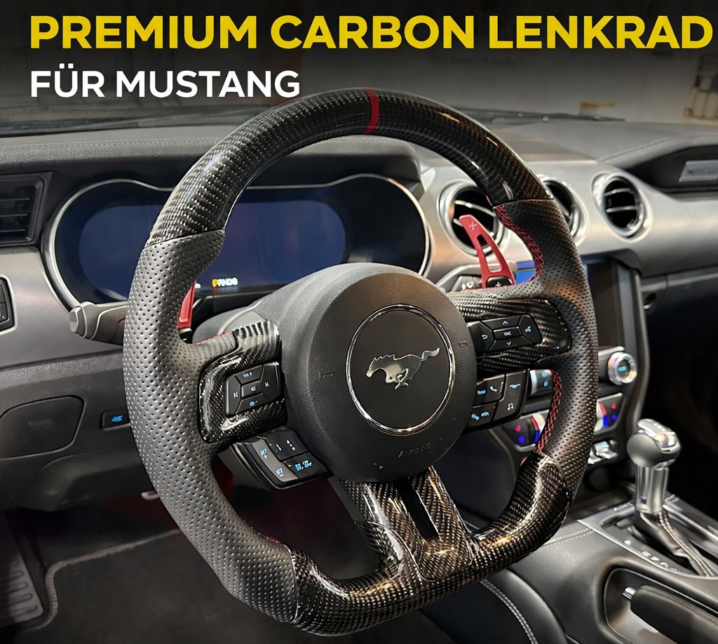 Premium Carbon Lenkrad Mustang ab 2015