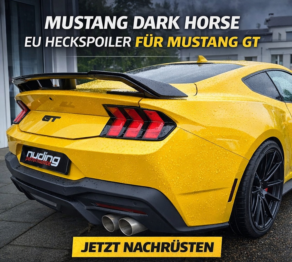 Dark Horse EU Heckspoiler für Mustang GT